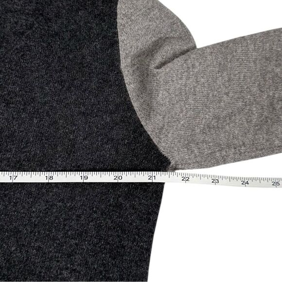 Autumn cashmere 100% Cashmere grey pink oversized Sweater women’s Small - Picture 4 of 5